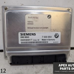 OEM 2003 BMW 530iA M54 ECM ENGINE CONTROL MODULE COMPUTER PCM ECU POWER UNIT