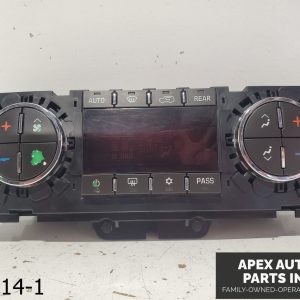 OEM 2009 GMC Acadia 3.6L Temperature Climate Control Temp Dash A/C Heat