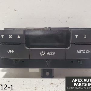 OEM 2012 Mazda CX-9 3.7L Rear Console Mounted Manual Climate Control