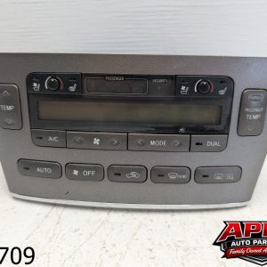 OEM 2006 Lexus ES330 3.3L Temperature Climate Control AC Heat Dash