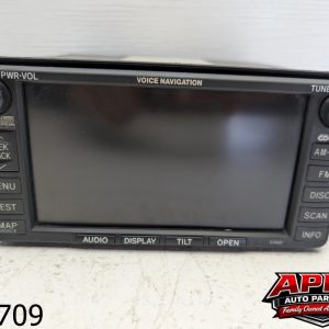 OEM 2006 Lexus ES330 3.3L Head Unit Radio Screen With Navigation.