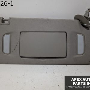 OEM 2012 Chevrolet Traverse 3.6L Sun Visor Right RH Passenger Side Light Mirror