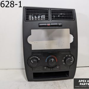 OEM 2006 Dodge Charger 3.5L NAVIGATION Radio Trim Bezel With Climate Control