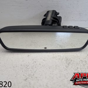OEM 2016 Jaguar XF 3.0L INTERIOR REAR VIEW MIRROR W/GARAGE DOOR OPENER