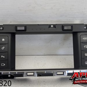 OEM 2016 Jaguar XF 3.0L DISPLAY SURROUND TRIM COVER WITH SWITCHES