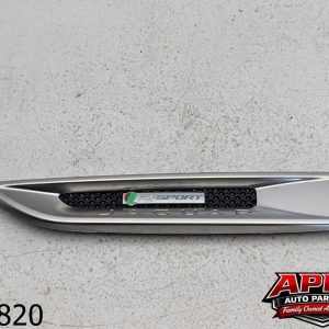 OEM 2016 Jaguar XF 3.0L FRONT LEFT FENDER AIR VENT GRILLE MOLDING TRIM CHROME