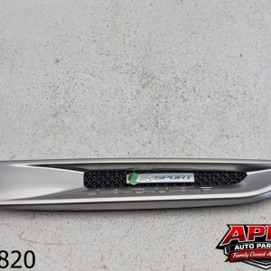 OEM 2016 Jaguar XF 3.0L FRONT RIGHT FENDER AIR VENT GRILLE MOLDING TRIM CHROME