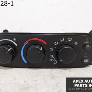 OEM 2002 Dodge RAM 1500 5.9L Manual Climate Control Assembly P55056321AD