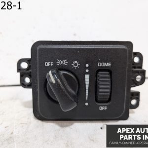 OEM 2003 Dodge Durango 4.7L HEADLIGHT FOG LIGHT DOME SWITCH PANEL 56045534AE