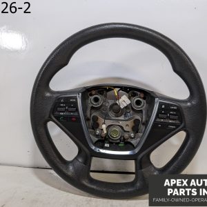 OEM 2015 Hyundai Sonata 2.4L STEERING WHEEL BLACK LEATHER 6273965
