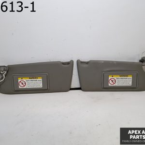 OEM 2002 Jaguar X-Type 3.0L TYPE SUN VISORS GREY
