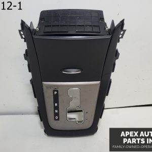 OEM 2012 Hyundai Elantra 1.8L BLACK CENTER CONSOLE SHIFTER TRIM BEZEL