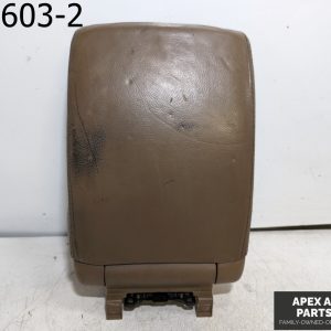 OEM 2006 Acura MDX 3.5L CENTER CONSOLE LID ARMREST ARM REST COVER TAN LEATHER