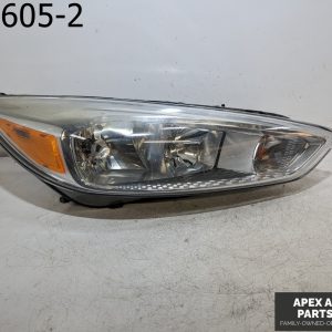 OEM 2017 Ford Focus 2L Right Headlight Assembly halogen aluminum bright trim