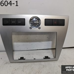 OEM 2006 Mercury Milan 2.3L Dash Radio Clock Bezel
