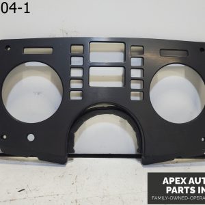 OEM 1984 Pontiac Fiero ORIGINAL INSTRUMENT CLUSTER GAUGE DASH BEZEL 10021292