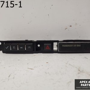 OEM 2009 Chevrolet Traverse 3.6L Dash Hazard Light Warning Control Switch