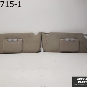 OEM 2007 Chrysler 300C 5.7L Lh Rh Left Right Sun Visor Illuminated Set