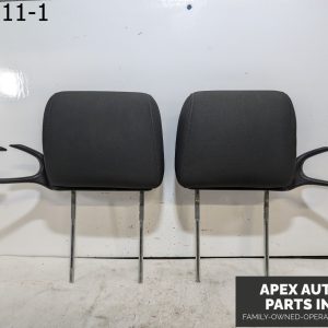 OEM 2009 Dodge Challenger 3.5L LEATHER LEFT LH DRIVER FRONT SEAT HEADREST BLACK