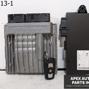 OEM 2009 BMW 328i 3L ECU DME Engine Computer Module CAS Key Set