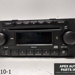 OEM 2006-2010 Chrysler PT Cruiser 2.4L Radio CD Player AUX Chrome Knob