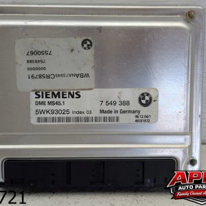 OEM 2005 BMW 530i 3.0L Engine Control Module ECM ECU