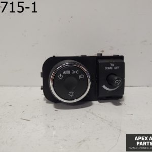 OEM 2009 Chevrolet Traverse 3.6L Headlight Fog Interior Light Dimmer Switch