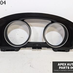 OEM 2015 Volkswagen GTI 2L Gauge Cluster Speedometer Cover Bezel ZSB5GM857189