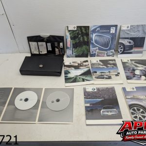 OEM 2005 BMW 530i 3.0L Owners Manual Books Case