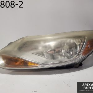 OEM 2012 Ford Focus 2L Driver Headlight Halogen Aluminum Trim