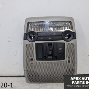 OEM 2007 BMW X5 4.8L ROOF OVERHEAD CONSOLE DOME MAP LIGHT LAMP
