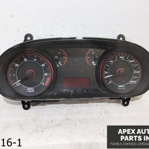 OEM 2013 Dodge Dart 1.4L Speedometer Gauge cluster KPH 240 digital ID 5091894A