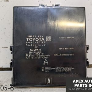 OEM 2016-2022 Toyota Prius 1.8L SMART KEY KEYLESS IGNITION CONTROL MODULE UNIT