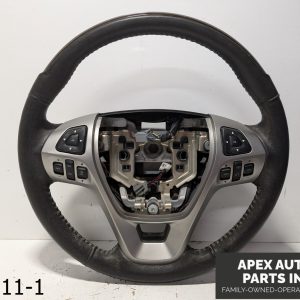OEM 2017 Ford Taurus 3.5L Steering Driver Wheel W/ Controls Woodgrain