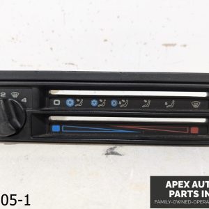OEM 1992-1995 Volkswagen Corrado 2.0L Climate HVAC Control