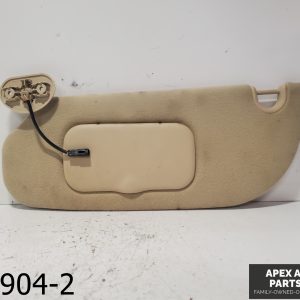 OEM 2006 Ford Explorer 4.0L Mercury Mountaineer Driver Left Side Sun Visor Tan