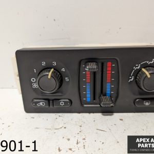 OEM 2007 GMC Envoy 4.2L HEATER A/C TEMPERATURE CLIMATE CONTROL PANEL SWITCH
