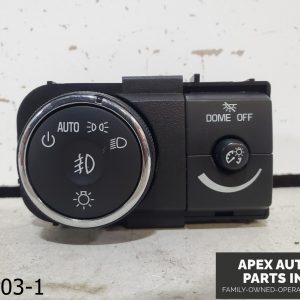 OEM 2010 GMC Acadia 3.6L Headlight Head Light Lamp Fog Dimmer Control Switch