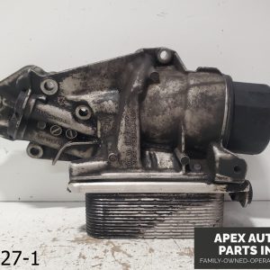 OEM 2003-2009 Mercedes E350 3.5L ENGINE OIL COOLER FILTER HOUSING