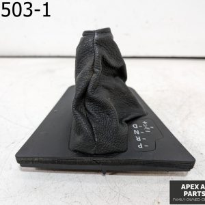 OEM 2009 BMW X3 3L Shift Selector Boot Shifter Cover Trim 51167056025
