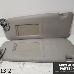 OEM 2001-2007 BMW 530XI 3.0L FRONT LEFT & RIGHT SUN SHADE VISORS