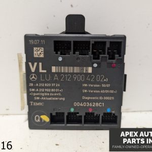 OEM 2012 Mercedes C250 1.8L Front Left Side Door Control Module