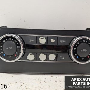 OEM 2012 Mercedes C250 1.8L A/C Climate Temperature Heater Switch Control Module