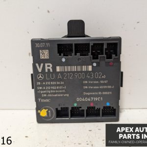 OEM 2012 Mercedes C250 1.8L Front Right Side Door Control Module