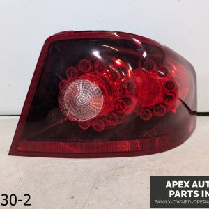 OEM 2008-2014 Dodge Avenger 2.4L Tail Light Brake Stop Lamp Rear Passenger Right