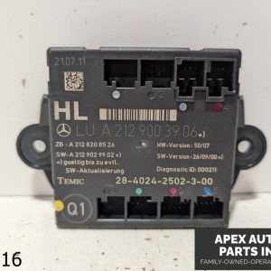 OEM 2012 Mercedes C250 1.8L Rear Left Side Door Control Module
