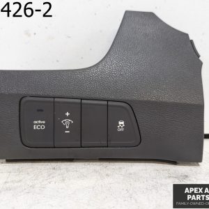 OEM 2013 Hyundai Elantra 1.8L Traction Dimmer Light Lamp Control Switch Bezel