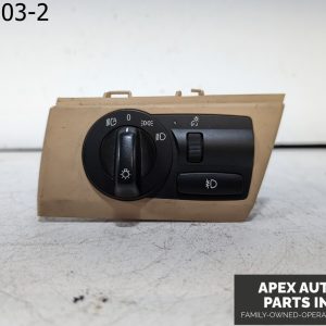 OEM 2009 BMW X3 3L DASHBOARD HEADLAMP HEADLIGHT FOG LIGHT CONTROL SWITCH