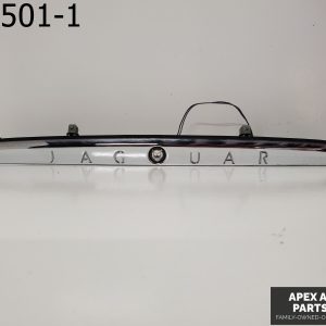OEM 2001 Jaguar S-Type 4L Rear Tailgate Trunk Boot Molding w/ Open Button