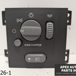 OEM 1998-2003 Chevrolet S-10 4.2L Headlight Dimmer Switch Dome Override FOG